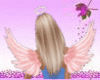 Pink Angel Wings & Halo