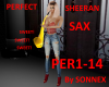 perfect sheeran sax