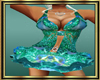 Aqua Jewel TuTu Dress