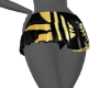 *AD!DAS Gold/Black Skirt