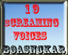 19 Scream voices