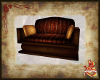 Red Gold Cuddle Chair