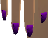 Dainty Nails Purple