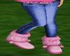 Jeans with Pink Uggs