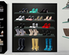 :3 Black Shoe Closet