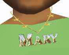 name neck lass MARY