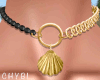 C~Black Boho Necklace