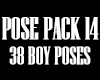 38 Boy Poses - Pack 14