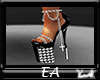 {EA} Black Studded Heels
