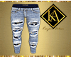 Snowflakes Jeans