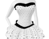 Ar White Dot Dress