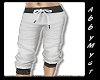 A.M. Sporty Pants -White