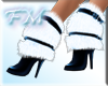 ~FM~Fluffy V Boots (Bl)