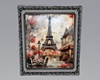 Vintage Paris Painting