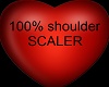 100% shoulder scaler