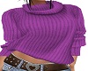 Lavender Winter Sweater