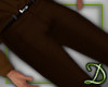 [D] Delivery Pant Brown