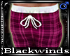 BW|M| Pink Plaid PJ's