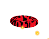 red leopard float