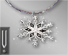 -V-  Snowflake Necklace