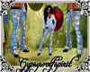 snowman jeans