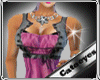 {CT}Pink Gray bm dress
