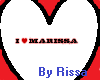 I Love Marissa Sticker