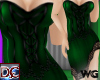 Corset Flirty Skirt Grn