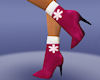 !Snowflake boots pink