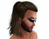 Monks long hair