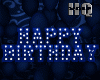 Blue Happy Birthday
