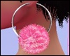 Furr Earrings Pink