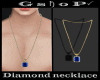 Ǥֆ.Necklace DM - Blue
