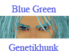 Blue Green Eyebrows Male