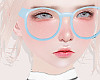 ➧ Blue Glasses