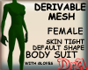 Def Bodysuit Gloves Mesh
