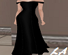 Off-Shoulder Black Dress
