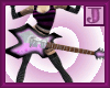 Pink and Black Guitar