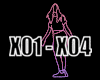 X01 - X04 4-DancePack F