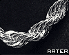 ✘ Rope Chain Silver.