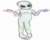 Animated White Alien