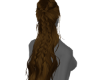 Golden Brown Pony Braids