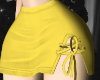 tied skirt yellow