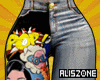[AZ] Pop Art Jeans