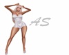 Anna White lingerie