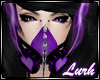 |L| Gas Mask Purple e