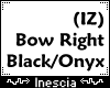 (IZ) Bow Right Black