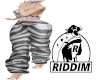 riddim zebrapants w w