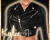 Cropped Biker Jacket