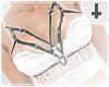 harness bustier /black